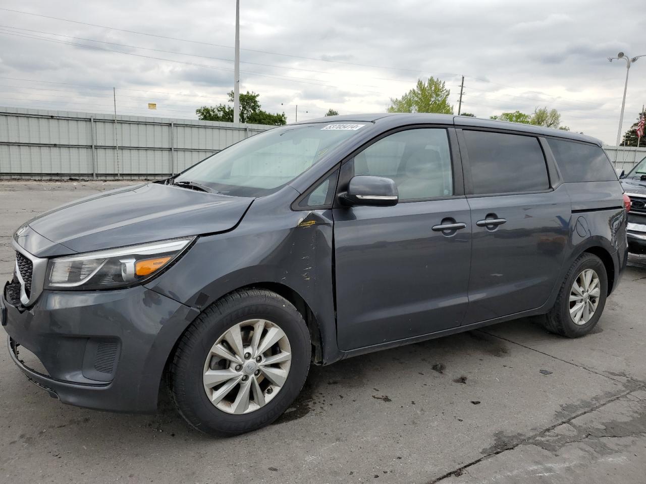 2017 Kia Sedona Lx vin: KNDMB5C19H6218685