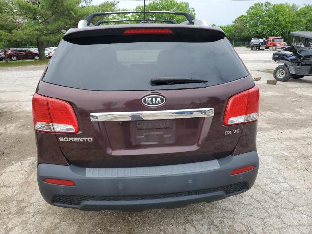 2012 Kia Sorento Ex VIN: 5XYKUDA23CG257222 Lot: 53656794