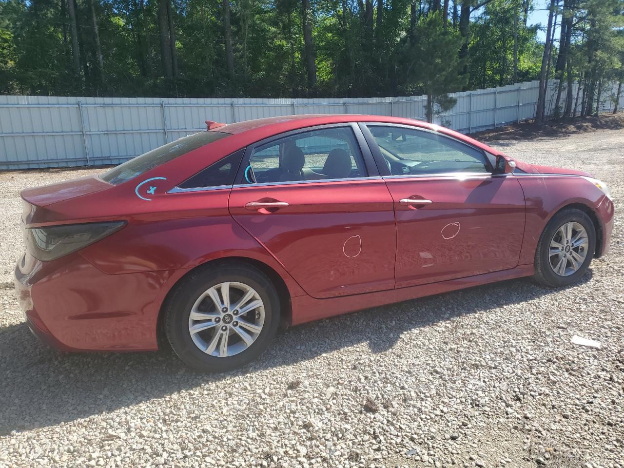 2014 Hyundai Sonata Gls vin: 5NPEB4AC7EH813670