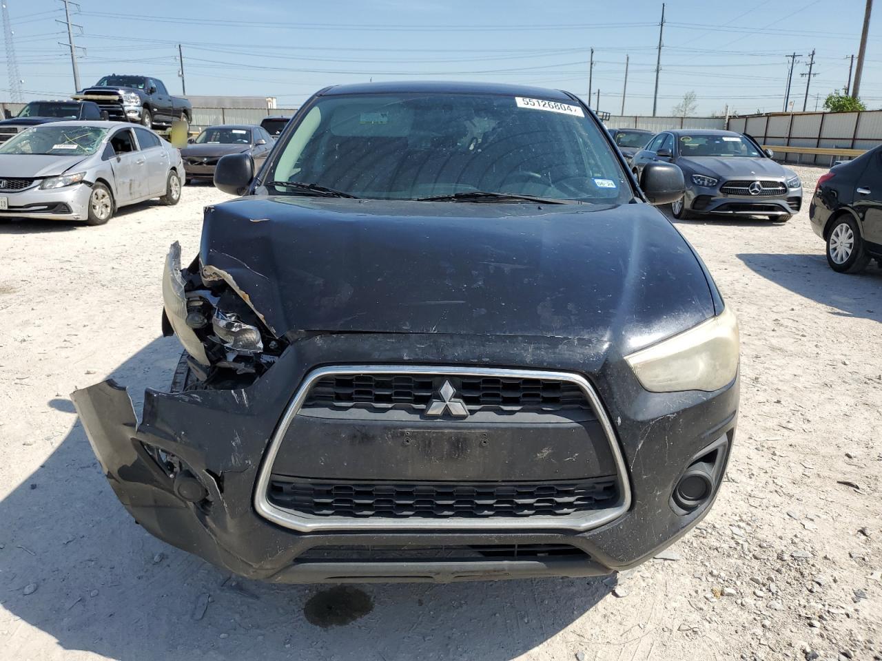 2013 Mitsubishi Outlander Sport Es vin: 4A4AP3AU0DE019071