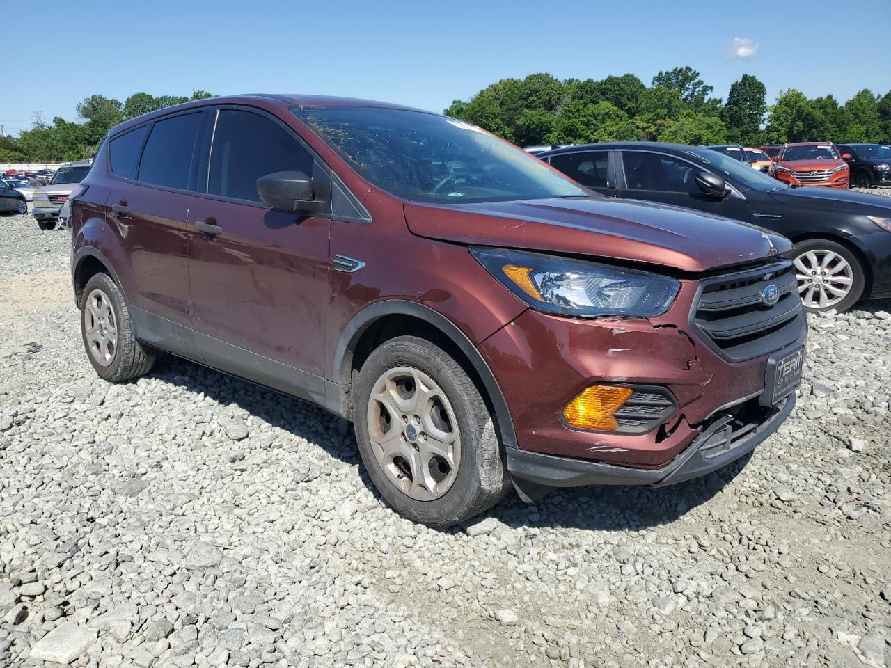 2018 Ford Escape S vin: 1FMCU0F75JUC79005