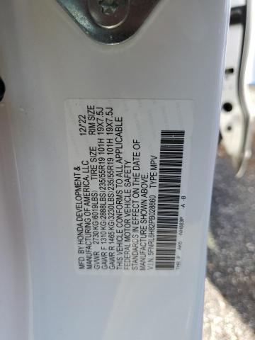 5FNRL6H82PB028860 Honda Odyssey TO 12