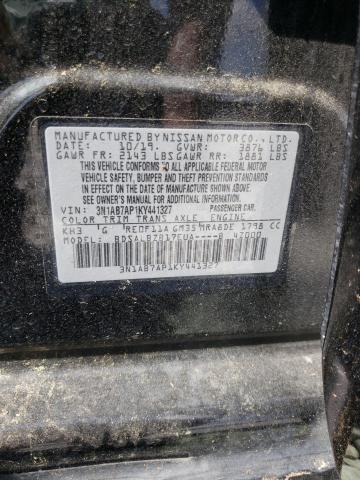 2019 NISSAN SENTRA S - 3N1AB7AP1KY441327