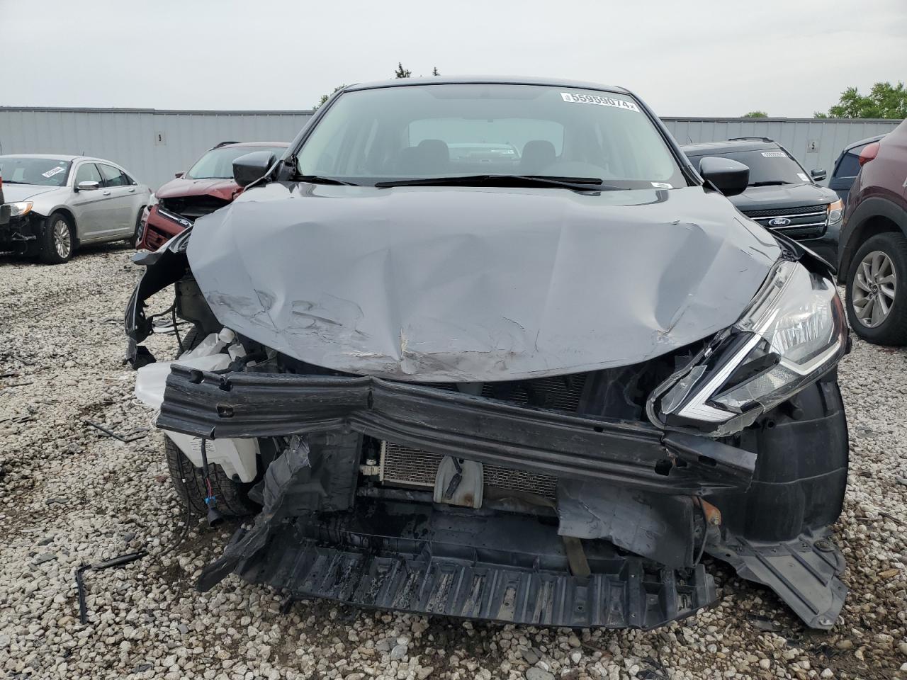 3N1AB7AP1HL653845 2017 Nissan Sentra S