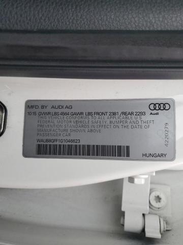 2017 Audi A3 Premium VIN: WAUENAF42HN001525 Lot: 55867874