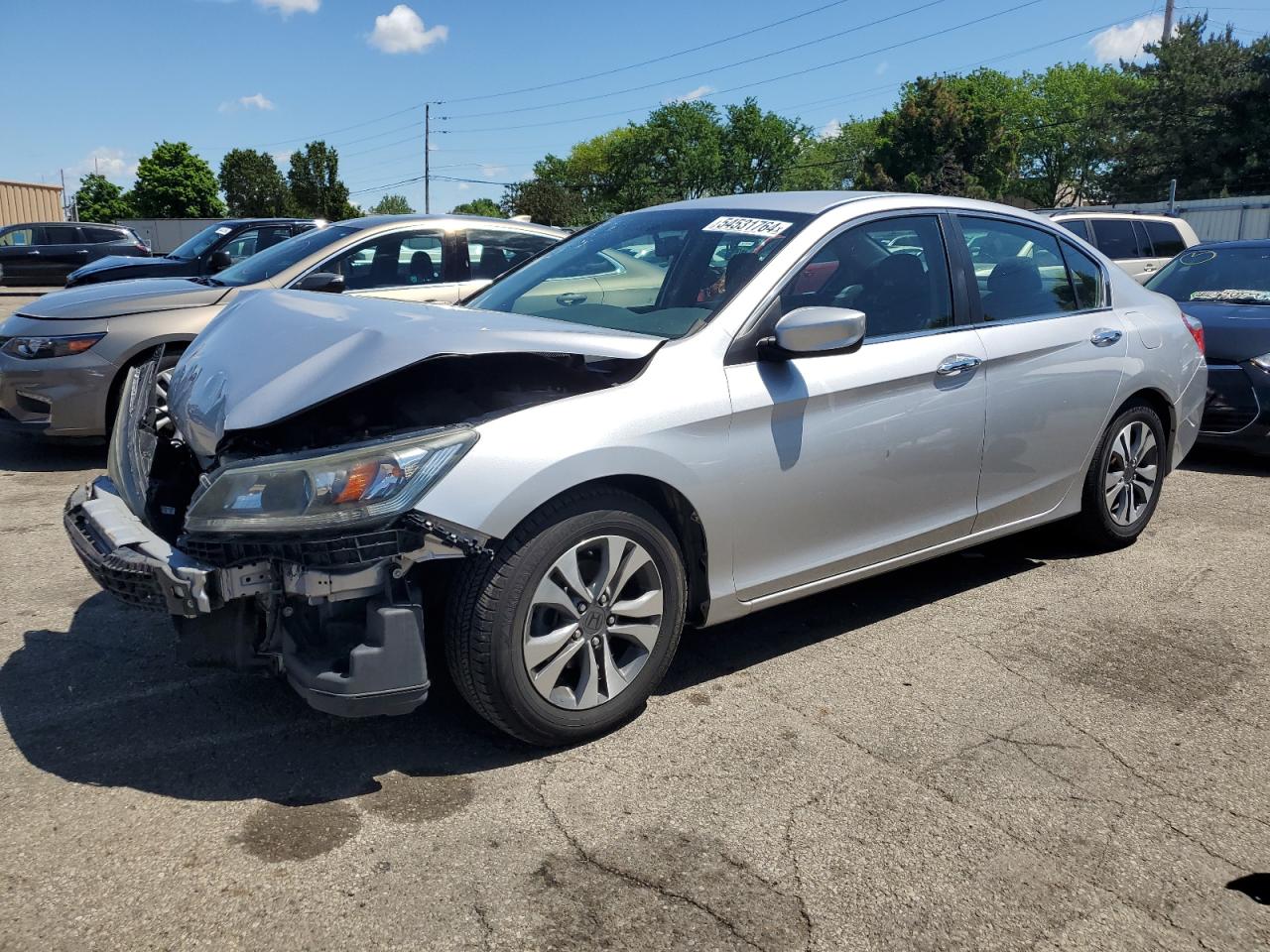 1HGCR2F38DA018361 2013 Honda Accord Lx