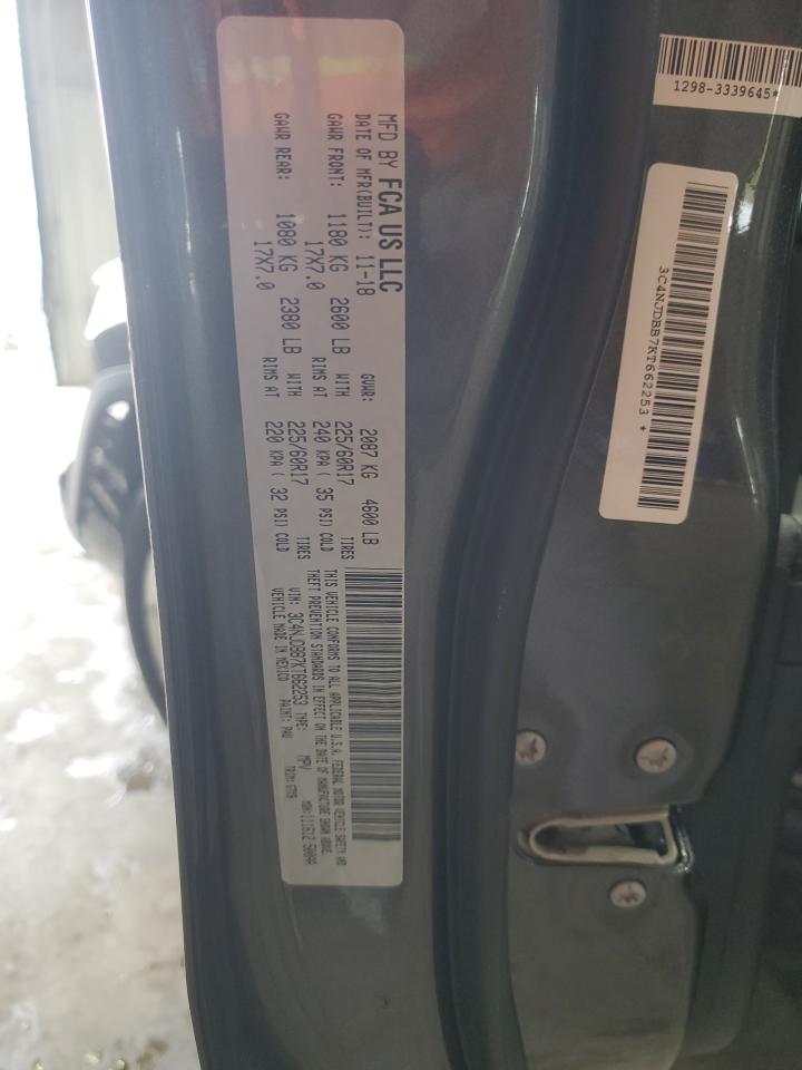 3C4NJDBB7KT662253 2019 Jeep Compass Latitude