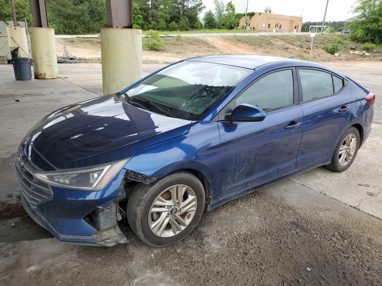 2019 Hyundai Elantra Sel vin: 5NPD84LF8KH457050