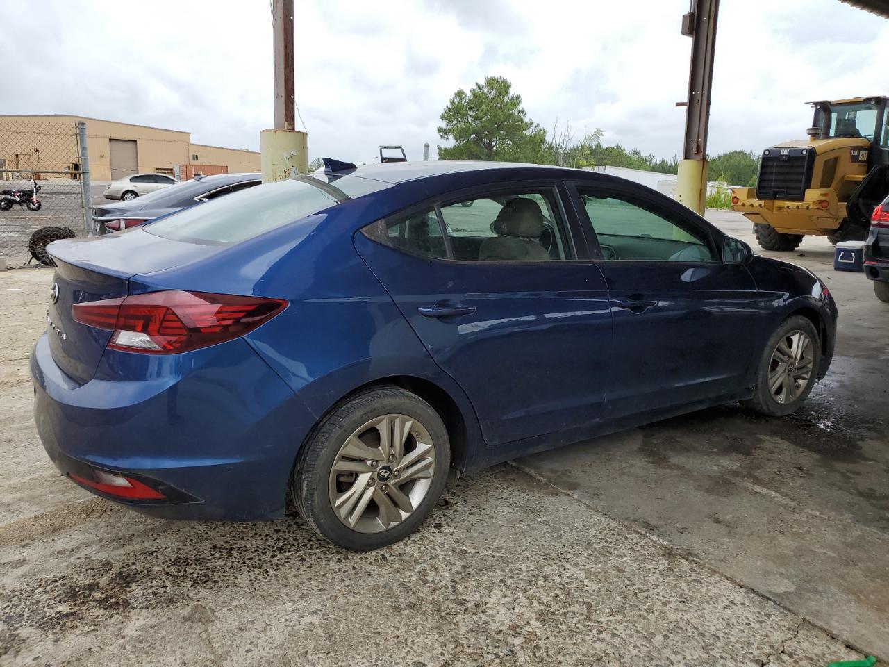 2019 Hyundai Elantra Sel vin: 5NPD84LF8KH457050