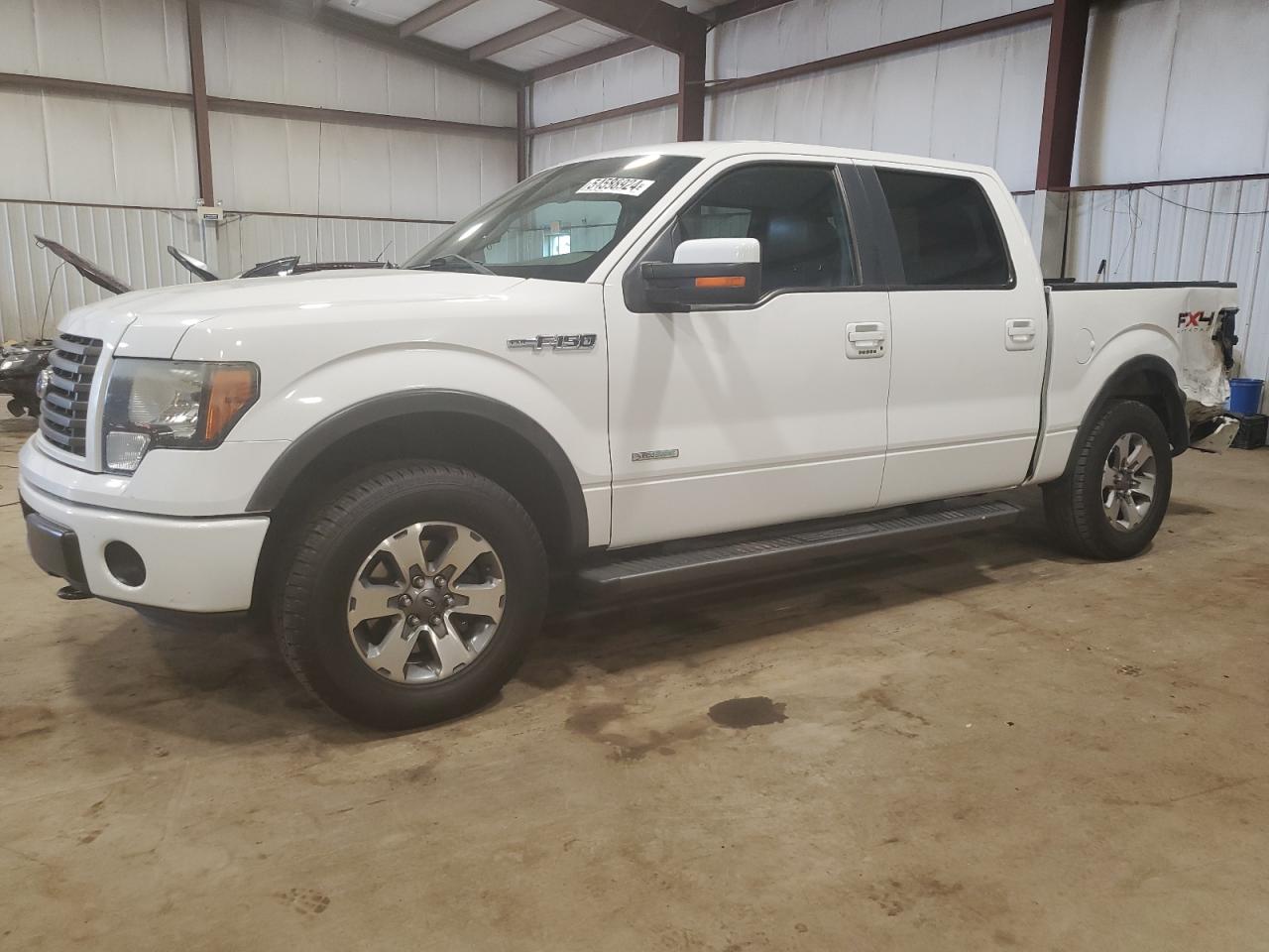 1FTFW1ET2BFA90706 2011 Ford F150 Supercrew