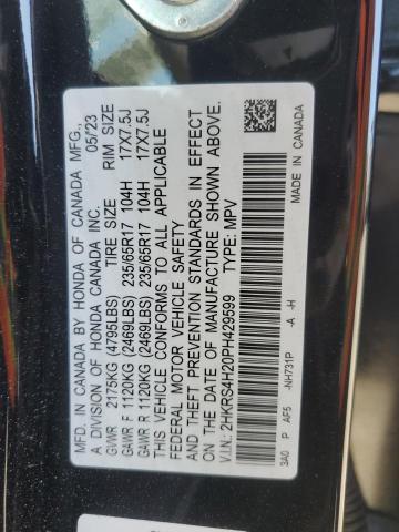 2023 HONDA CR-V LX - 2HKRS4H20PH429599