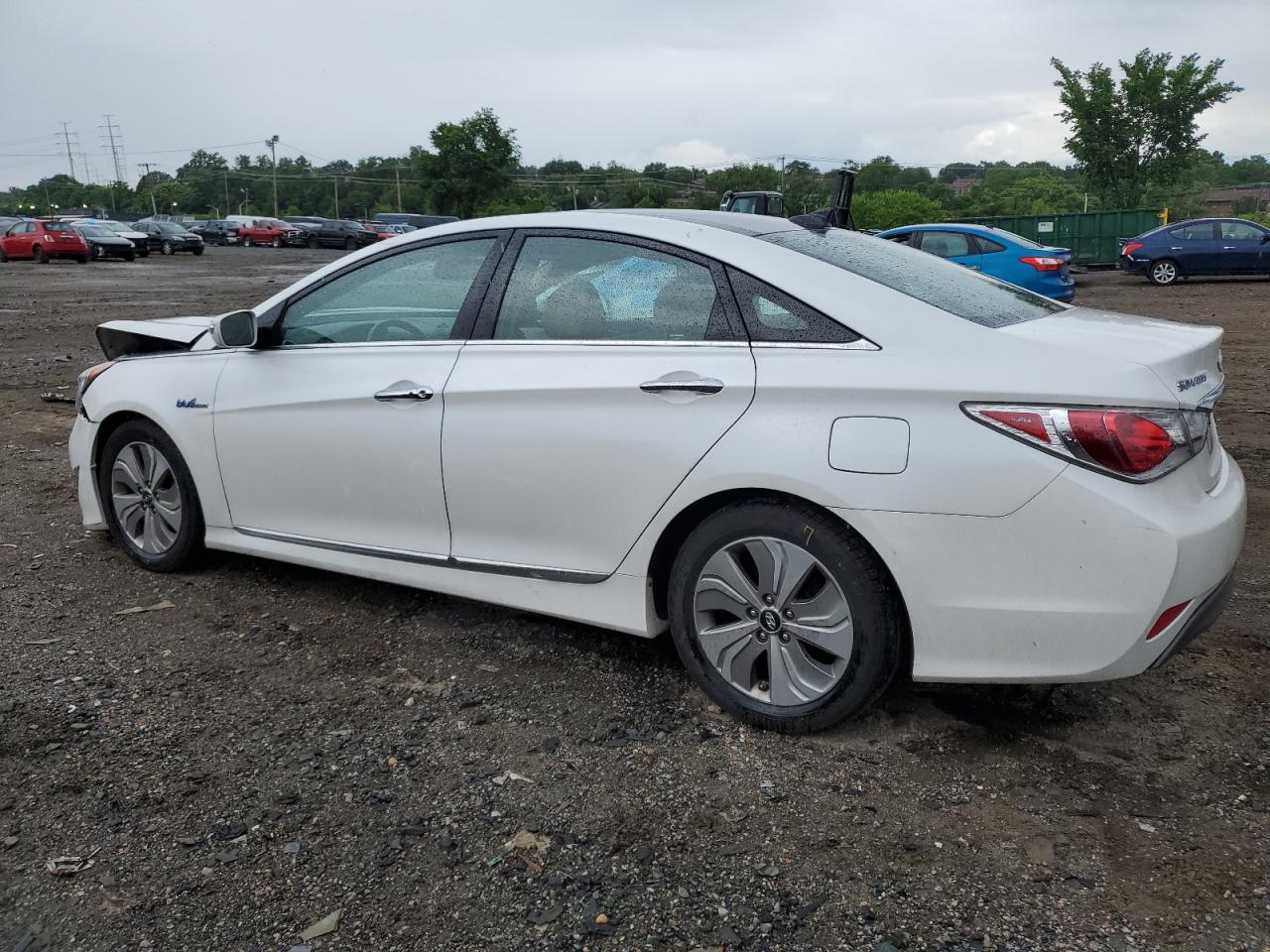 KMHEC4A49EA105672 2014 Hyundai Sonata Hybrid