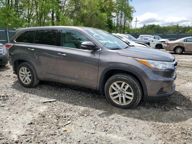 2016 Toyota Highlander Le VIN: 5TDBKRFH4GS279500 Lot: 55363864