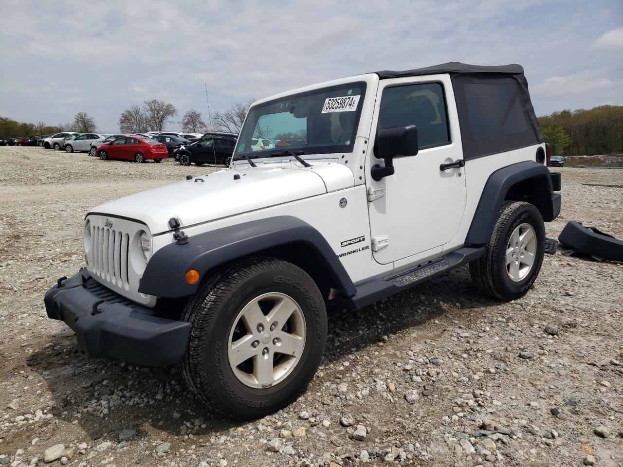 1C4AJWAG0HL592560 2017 Jeep Wrangler Sport