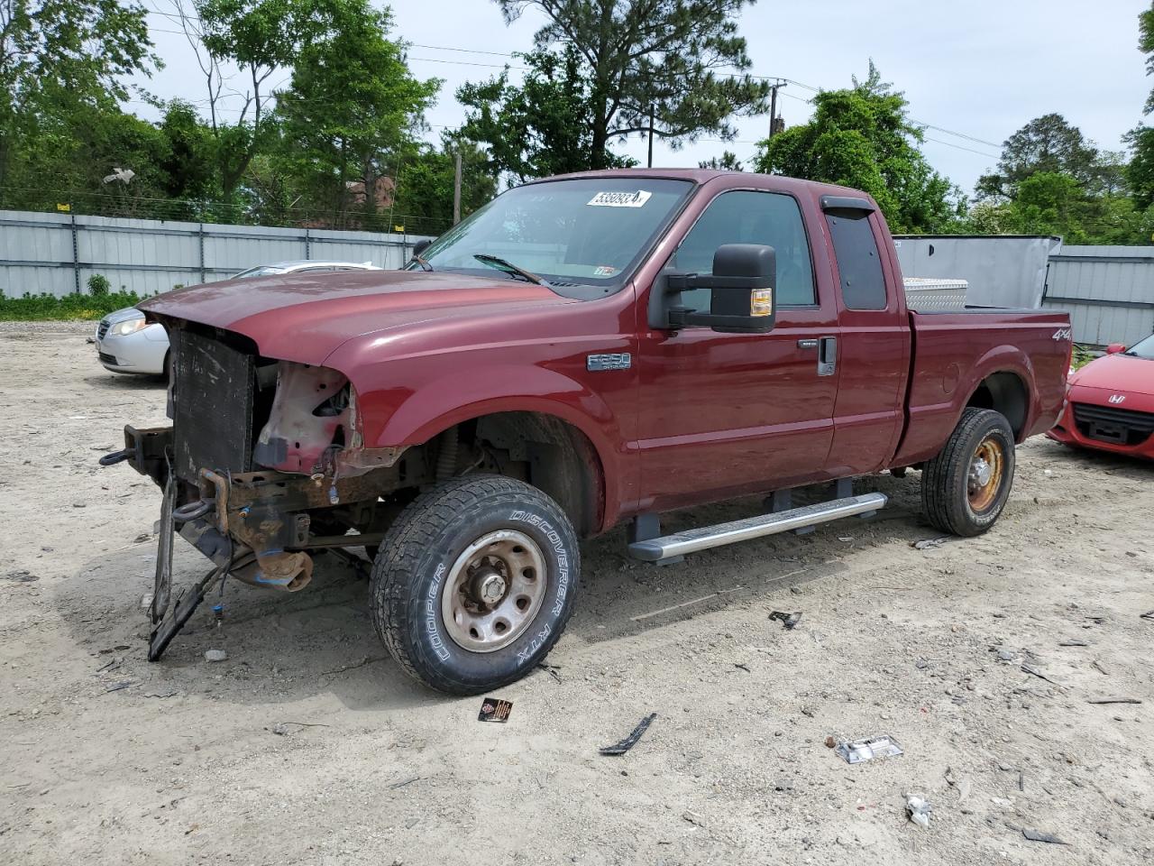 1FTNX21L44EA47952 2004 Ford F250 Super Duty