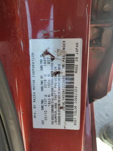 2010 Mazda 3 S VIN: JM1BL1H50A1333686 Lot: 55025584