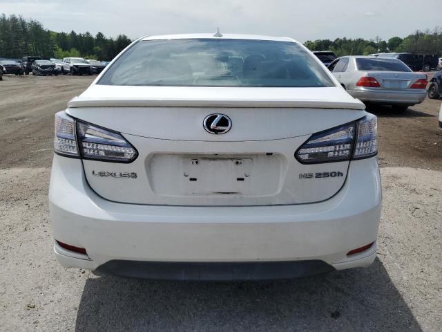 2010 Lexus Hs 250H VIN: JTHBB1BA1A2013987 Lot: 54087804