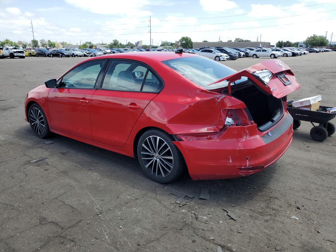 2015 Volkswagen Jetta Se vin: 3VWD17AJ9FM416467