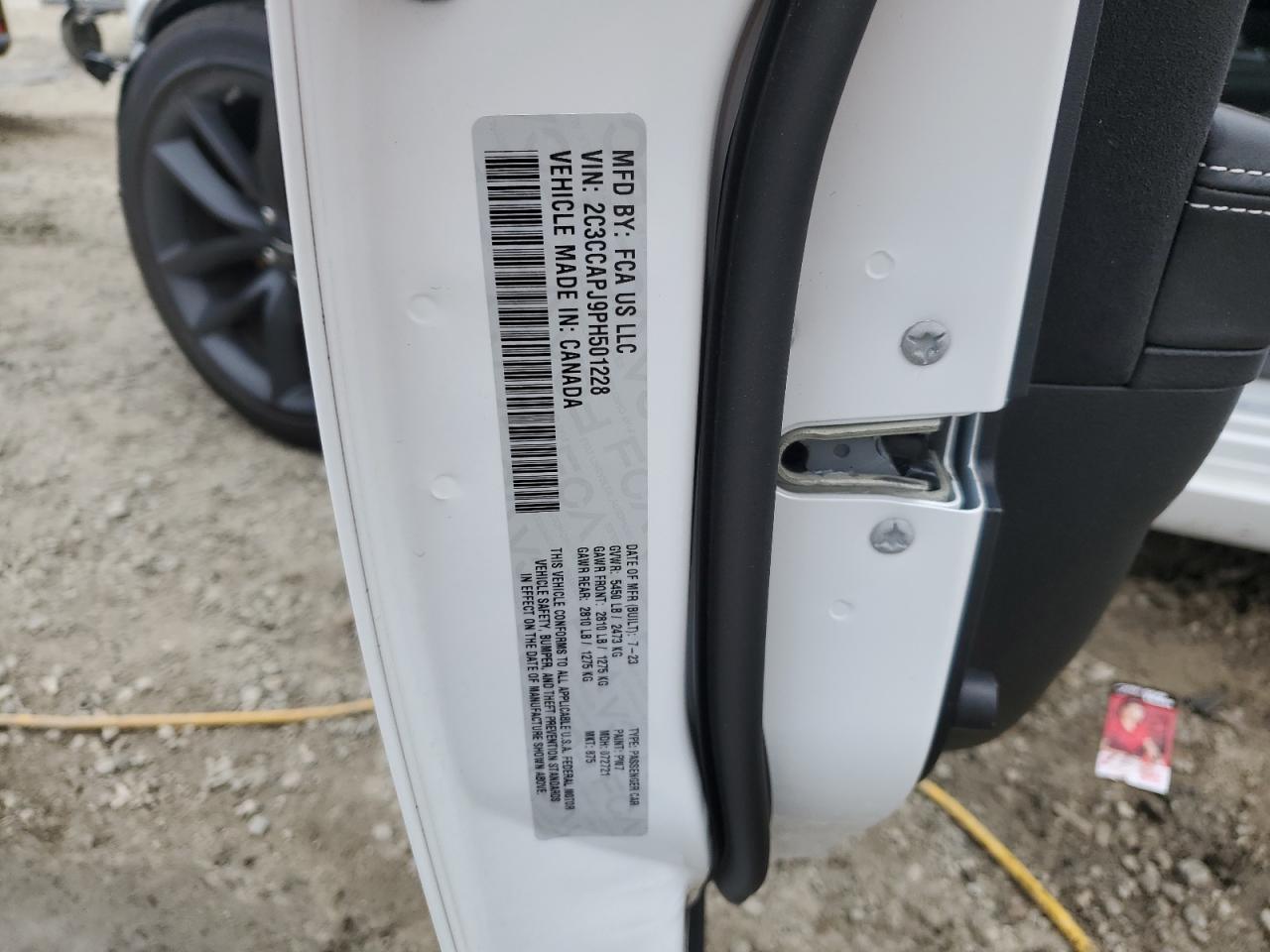 2C3CCAPJ9PH501228 2023 Chrysler 300C