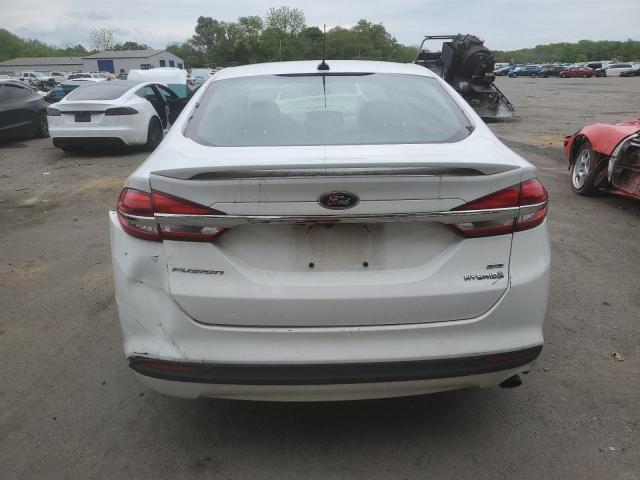 2018 Ford Fusion Se Hybrid VIN: 3FA6P0LU7JR169623 Lot: 54599334