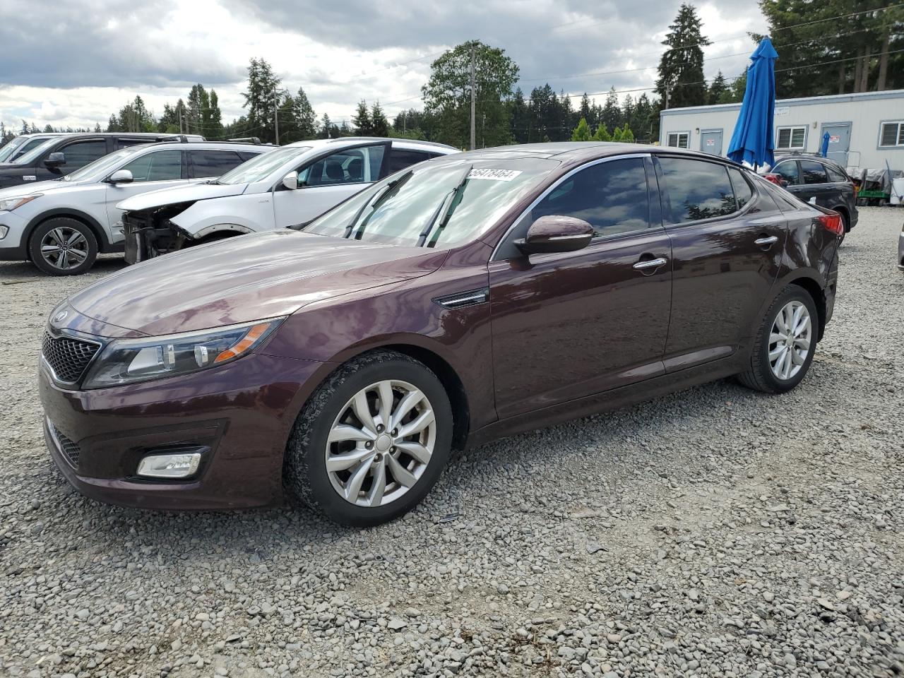 5XXGN4A7XFG409052 2015 Kia Optima Ex