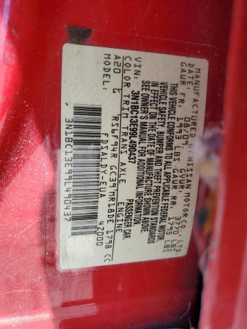 2009 Nissan Versa S VIN: 3N1BC13E99L490437 Lot: 56343584