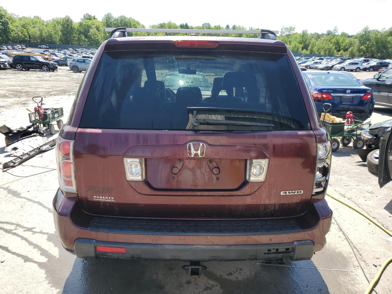 2HKYF18587H535386 2007 Honda Pilot Exl