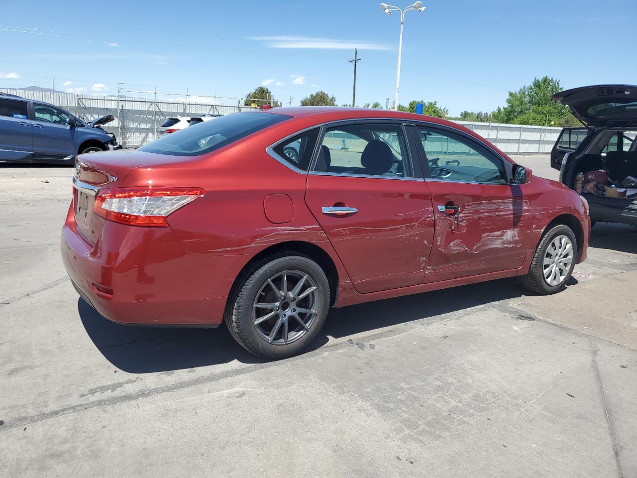 3N1AB7AP8FY248338 2015 Nissan Sentra S