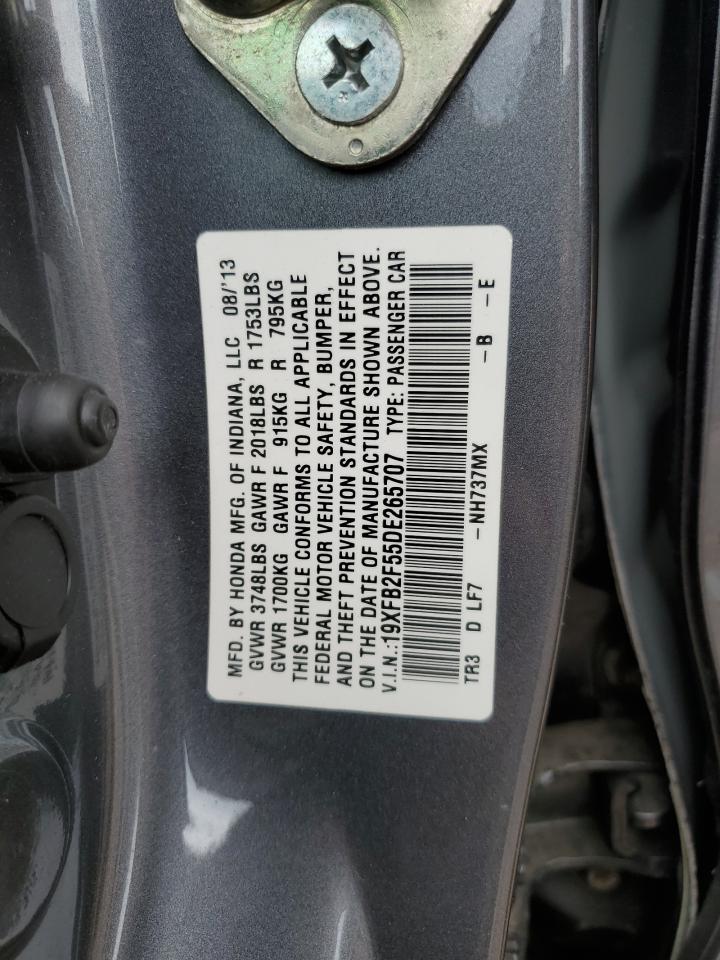 19XFB2F55DE265707 2013 Honda Civic Lx