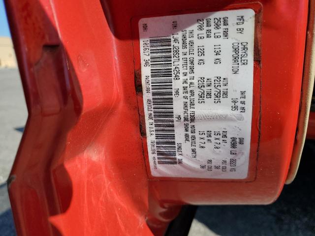 1996 Jeep Cherokee Se VIN: 1J4FJ28S2TL142548 Lot: 56683184