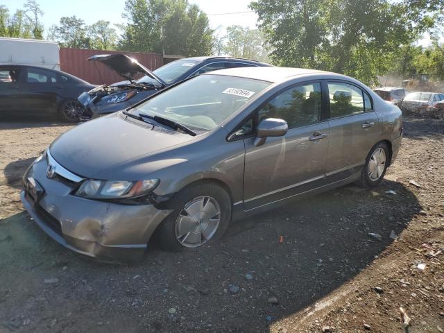 2006 Honda Civic Hybrid VIN: JHMFA36256S000055 Lot: 53192694