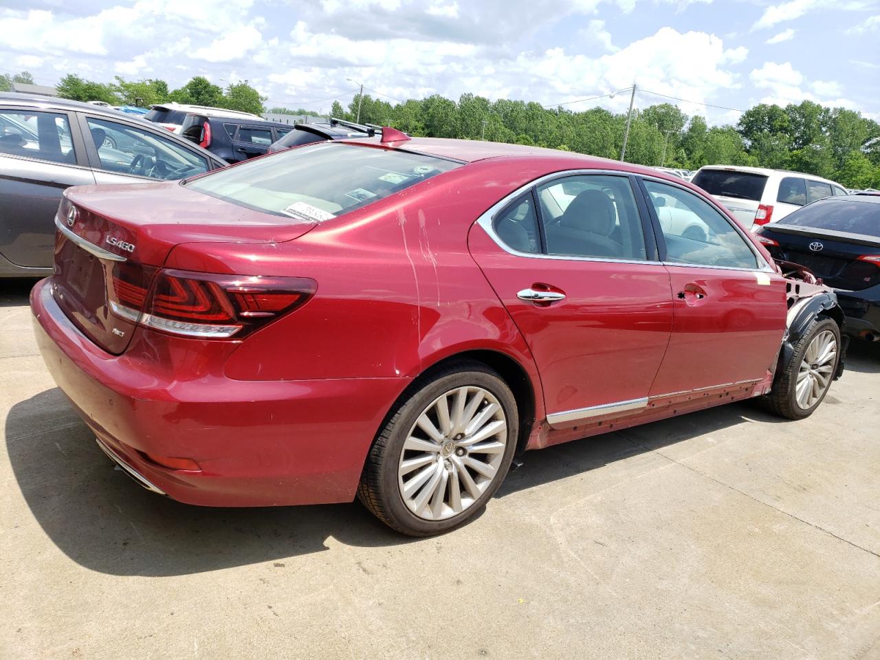 JTHCL5EF3G5027333 2016 Lexus Ls 460