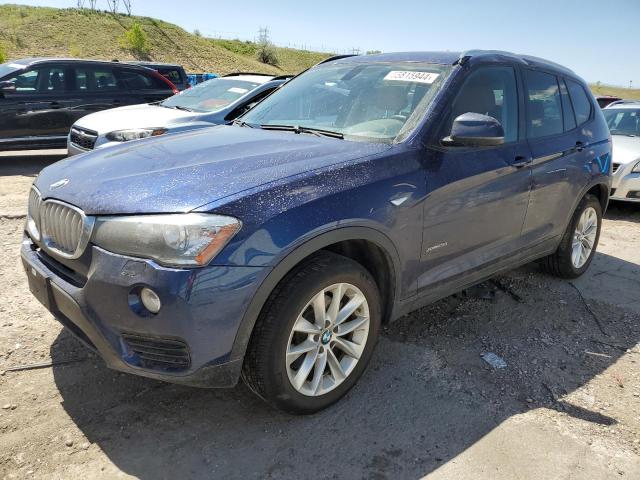 2015 BMW X3 xDrive28I VIN: 5UXWX9C56F0D59459 Lot: 55815944