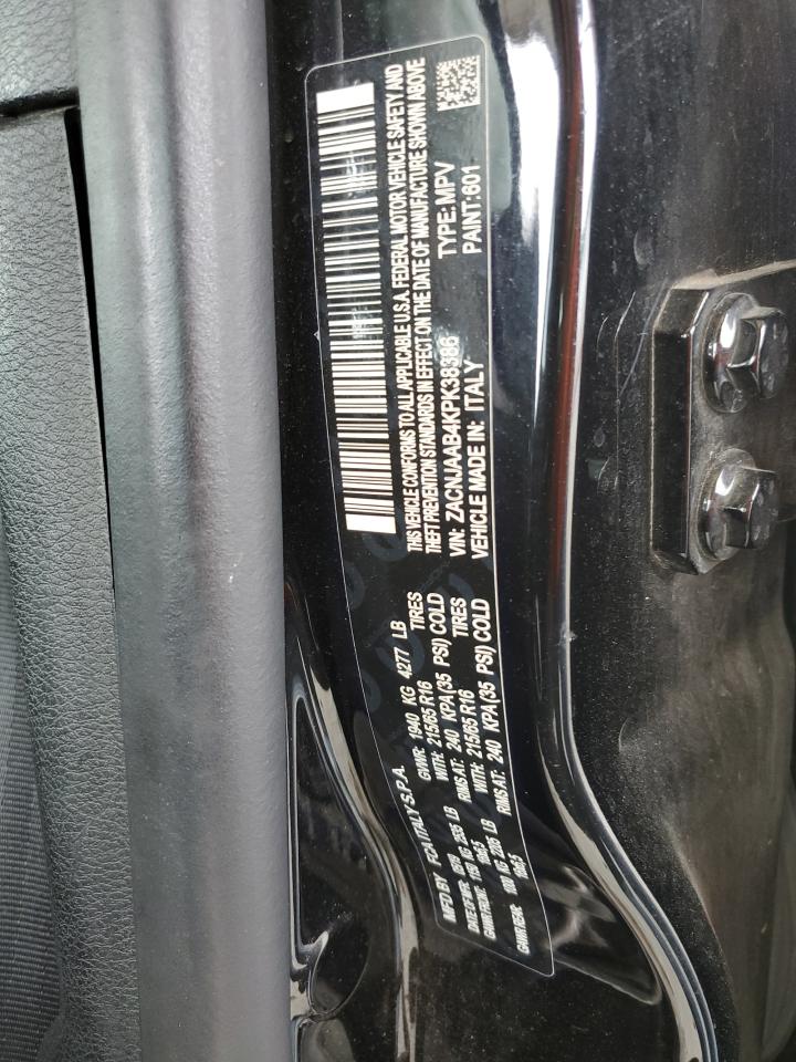 ZACNJAAB4KPK38386 2019 Jeep Renegade Sport