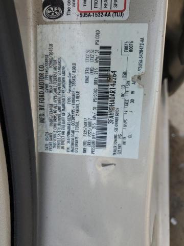 2010 Ford Fusion Se VIN: 3FAHP0HA0AR148264 Lot: 53002864