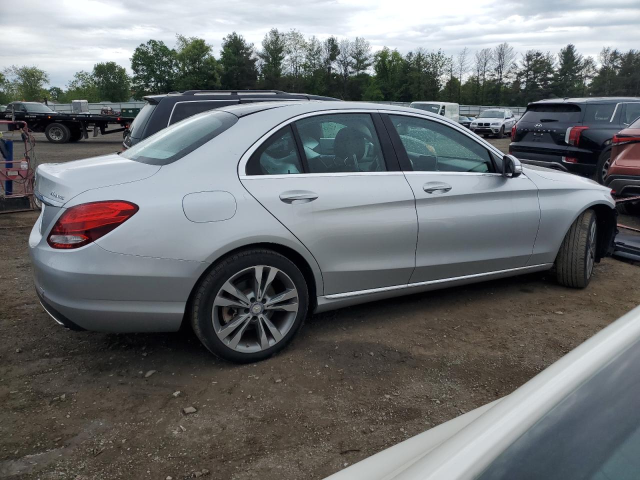 55SWF4KB8FU092806 2015 Mercedes-Benz C 300 4Matic