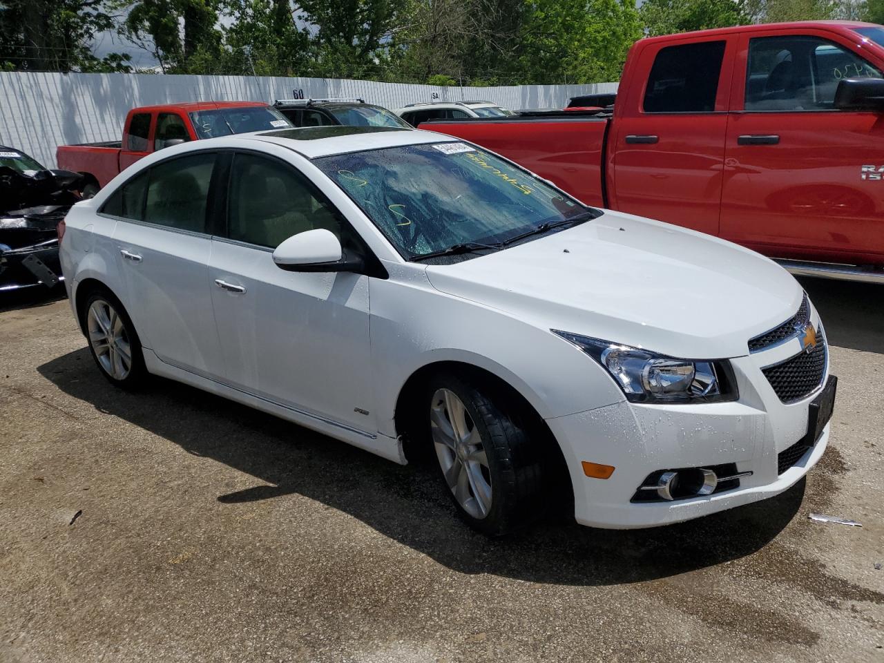 2012 Chevrolet Cruze Ltz vin: 1G1PH5SC7C7228903