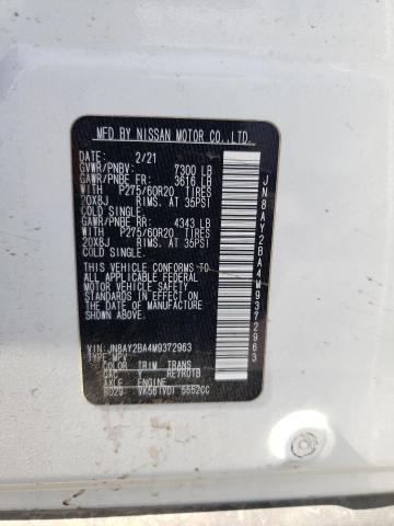 JN8AY2BA4M9372963 Nissan Armada SL 13