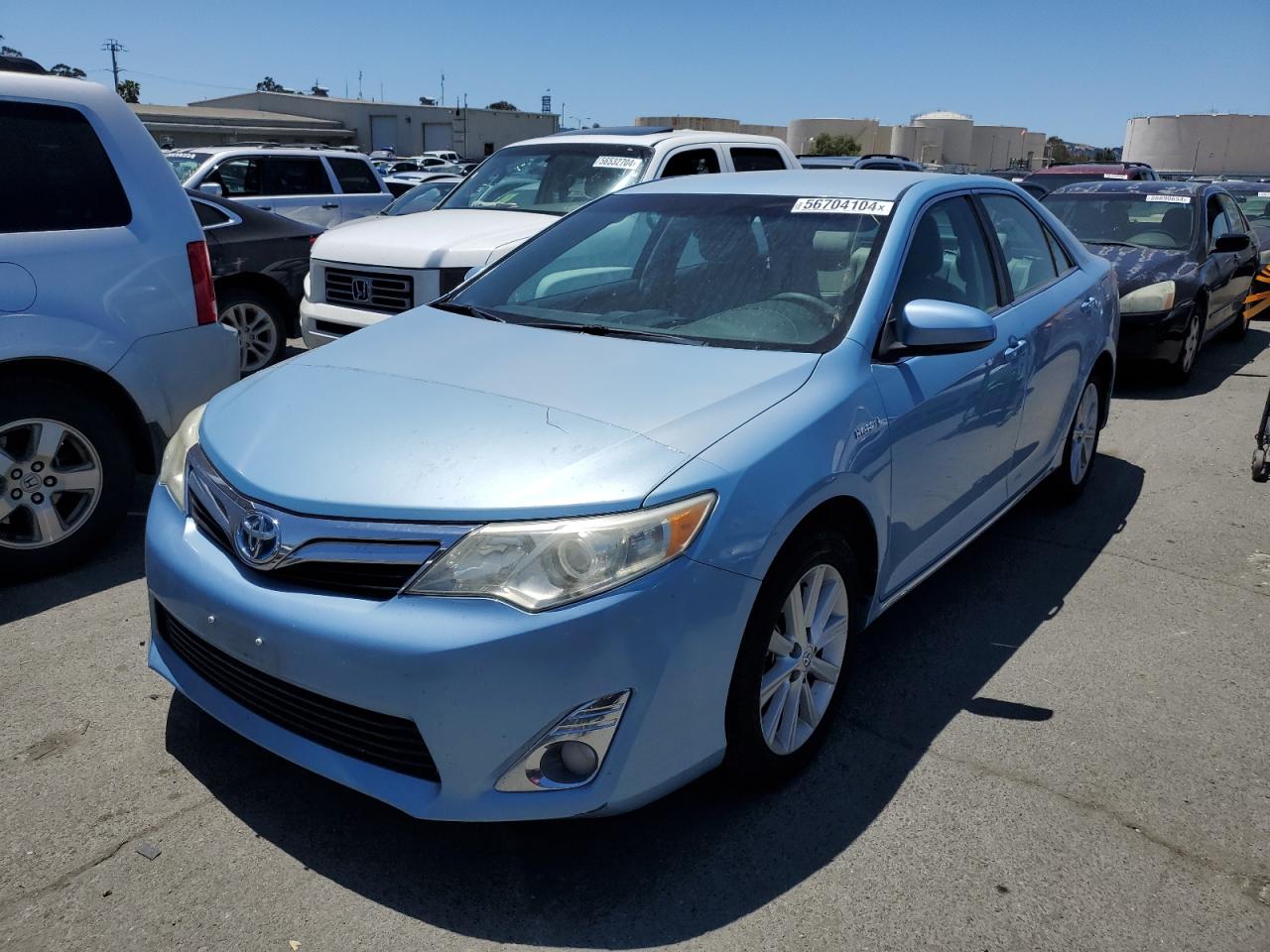 4T1BD1FK1CU034372 2012 Toyota Camry Hybrid