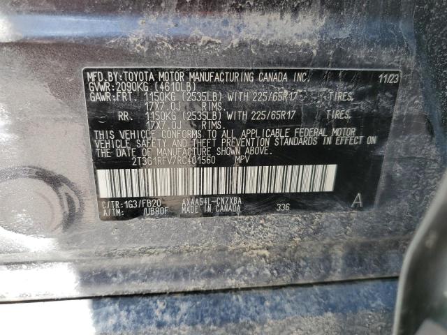 2024 TOYOTA RAV4 LE - 2T3G1RFV7RC401560