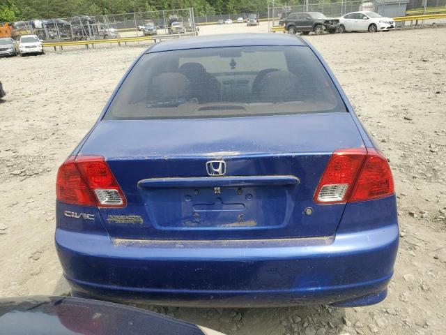 2004 Honda Civic Dx Vp VIN: 1HGES16384L024477 Lot: 56081174