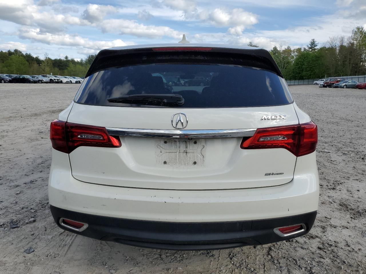 5FRYD4H47GB046800 2016 Acura Mdx Technology