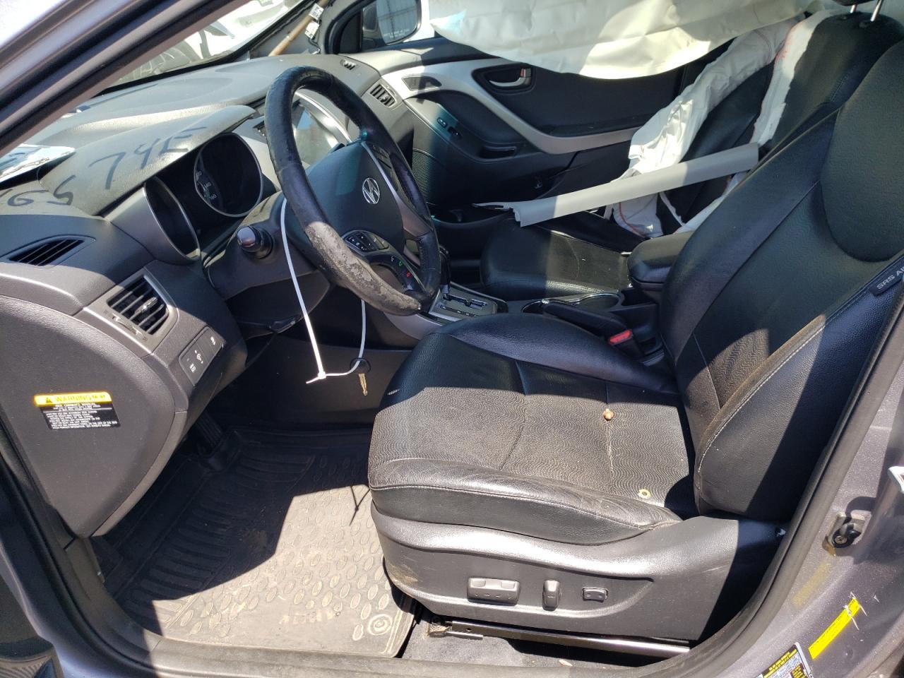 KMHDH4AE5DU666454 2013 Hyundai Elantra Gls