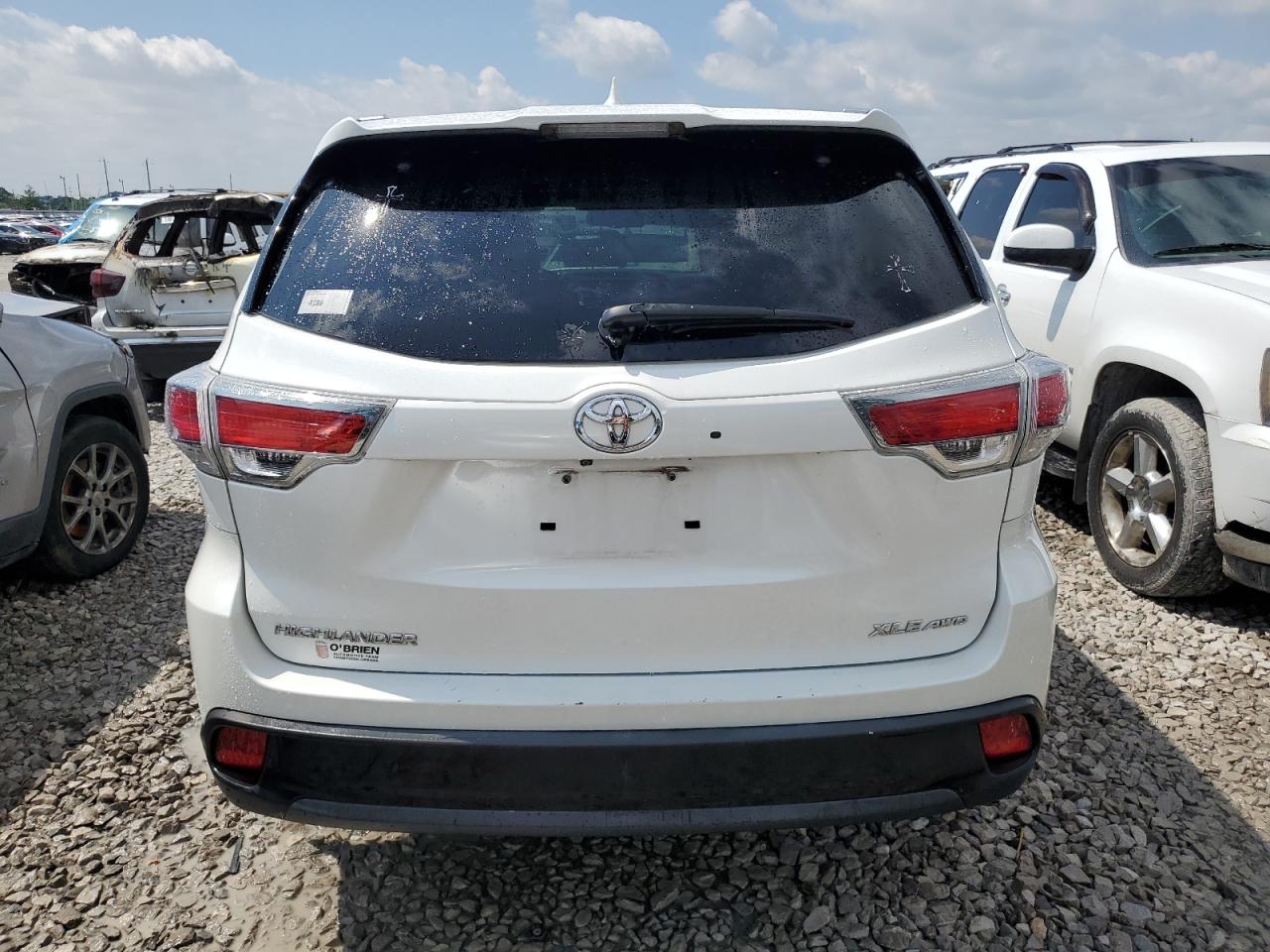 5TDJKRFH0FS125036 2015 Toyota Highlander Xle