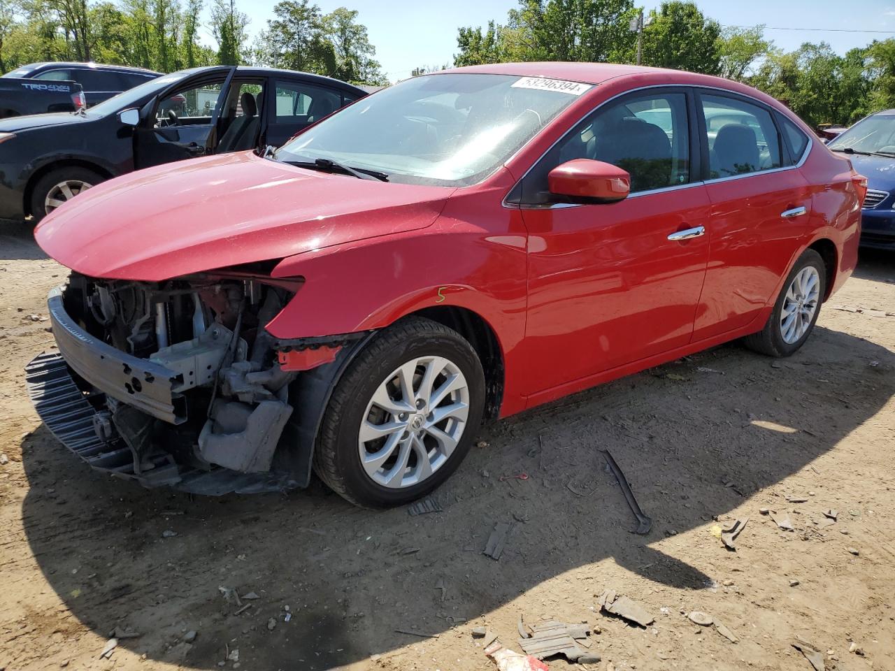 3N1AB7AP0JL616601 2018 Nissan Sentra S