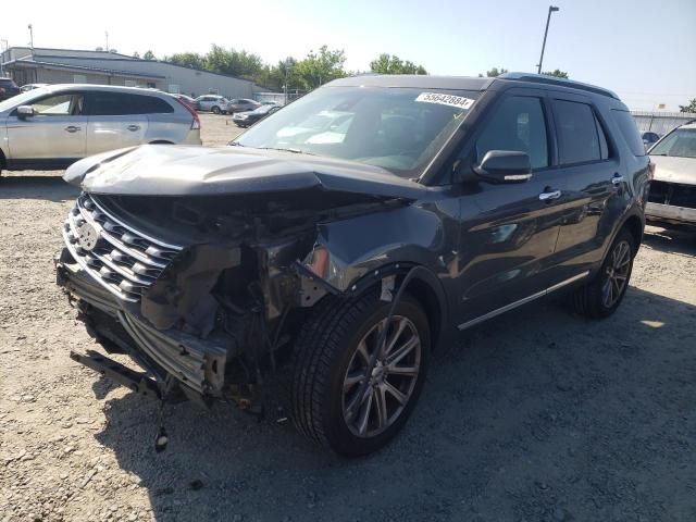 2017 Ford Explorer Limited VIN: 1FM5K8FH8HGA27733 Lot: 55642884