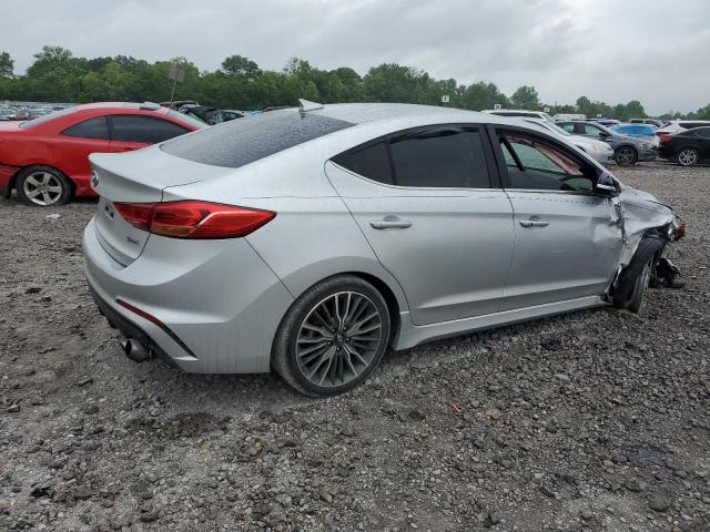 2018 Hyundai Elantra Sport VIN: KMHD04LB9JU506227 Lot: 54075674