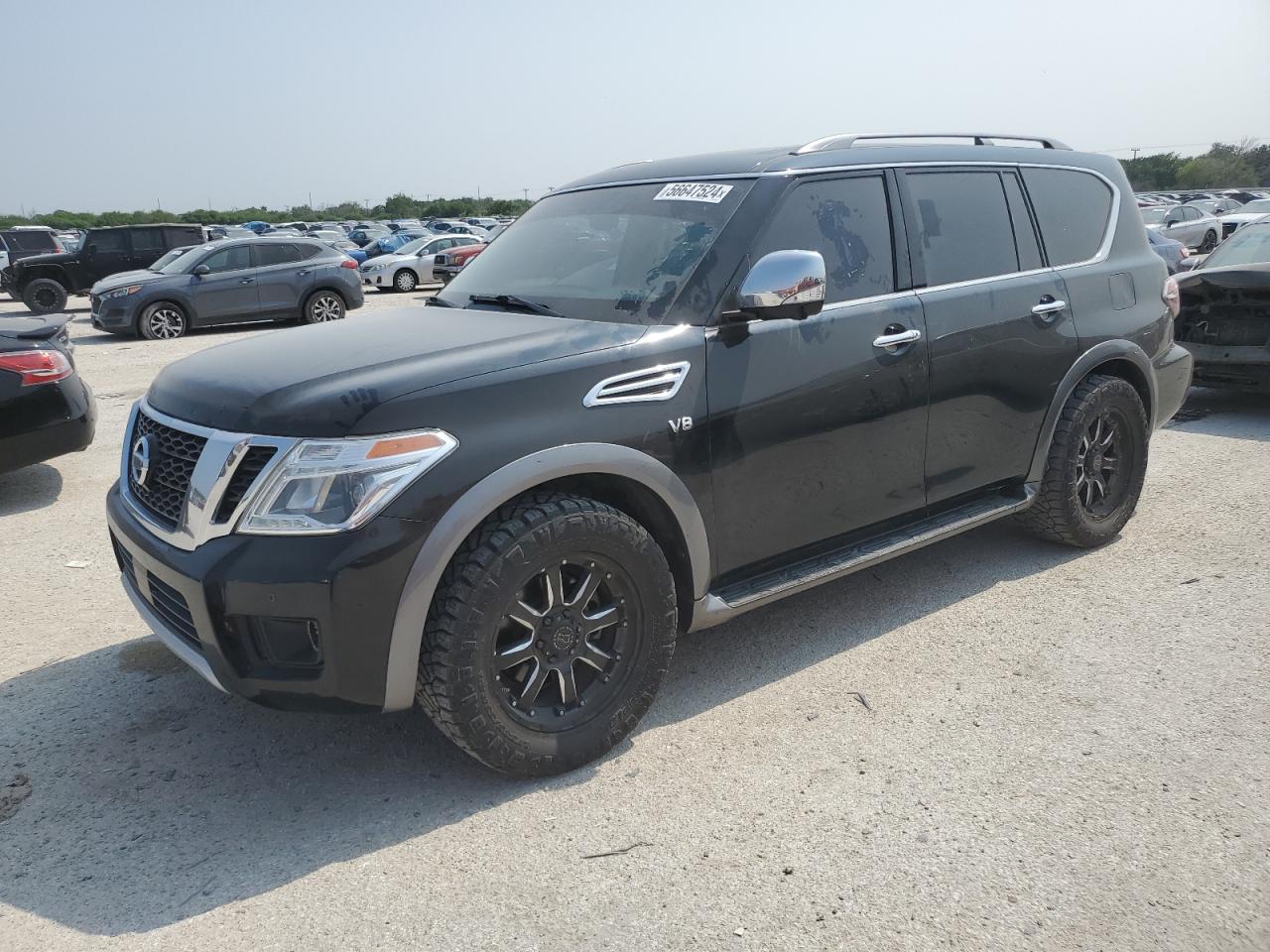 JN8AY2NDXJX001058 2018 Nissan Armada Sv