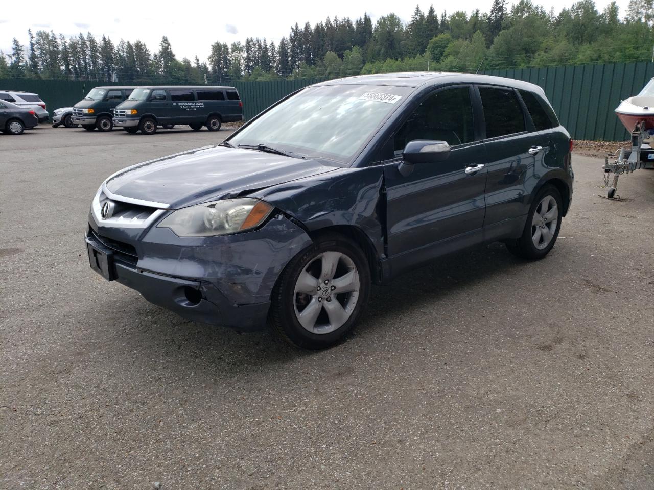 5J8TB18587A020323 2007 Acura Rdx Technology