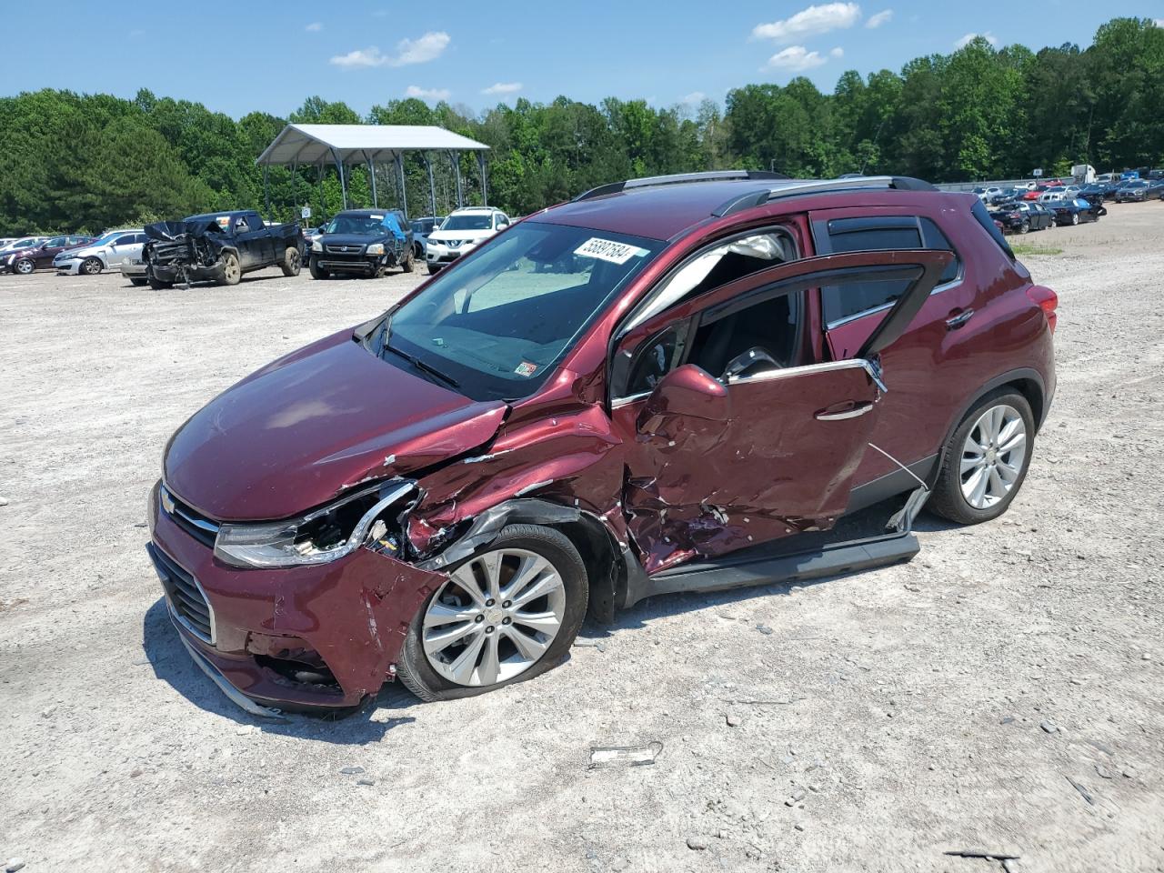 3GNCJMSBXHL153071 2017 Chevrolet Trax Premier